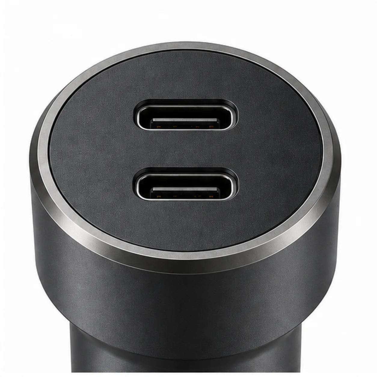 Dual USB-C Car Charger — detail view