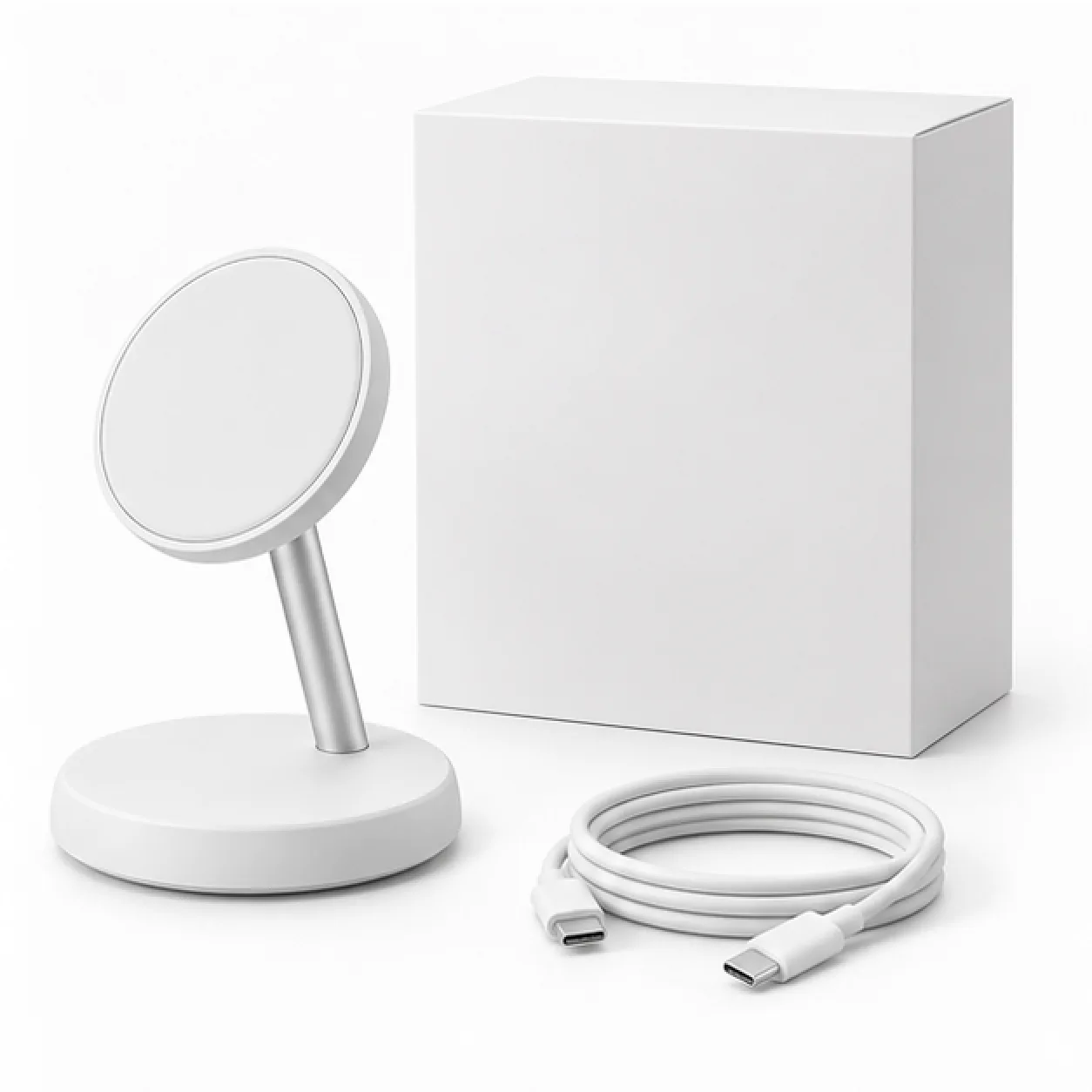 Magnetic Wireless Charging Stand — package contents
