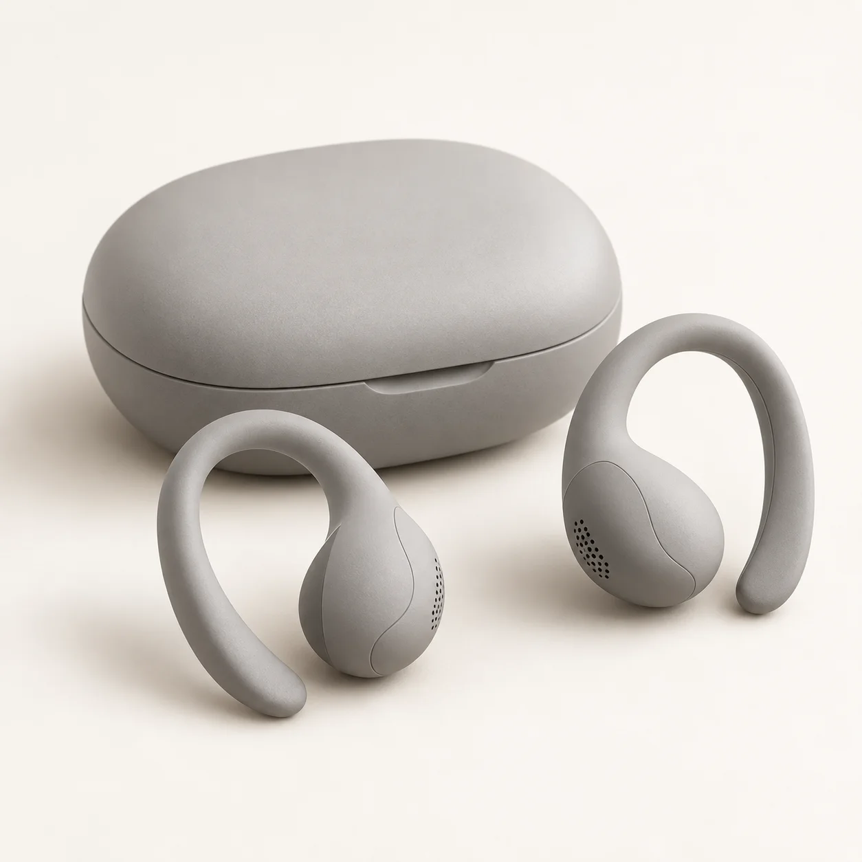 Open-Fit Wireless Earbuds — side view