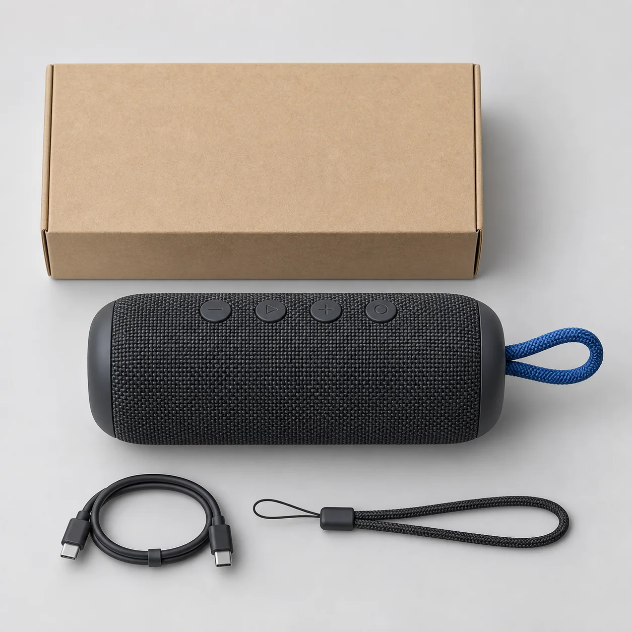 Portable Wireless Speaker — package contents