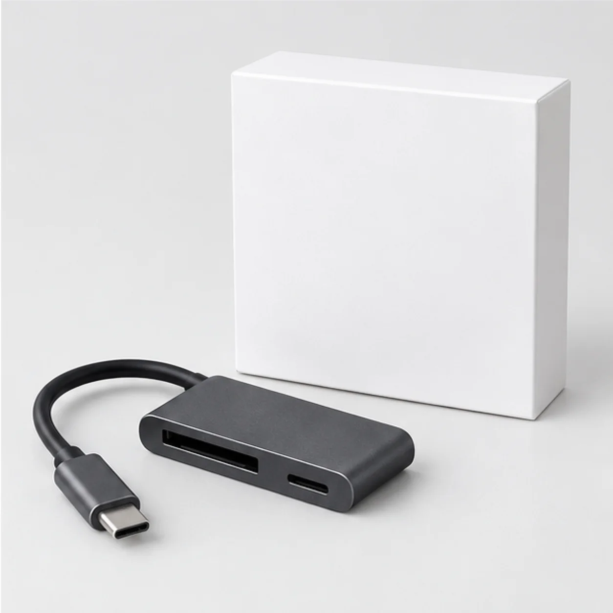 USB-C Card Reader — package contents