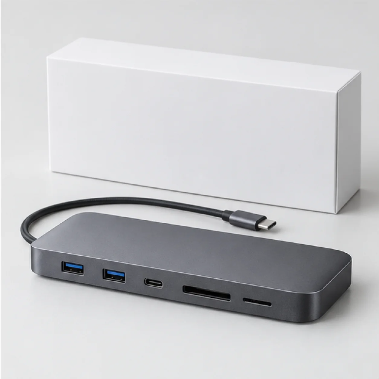 USB-C Docking Station — package contents