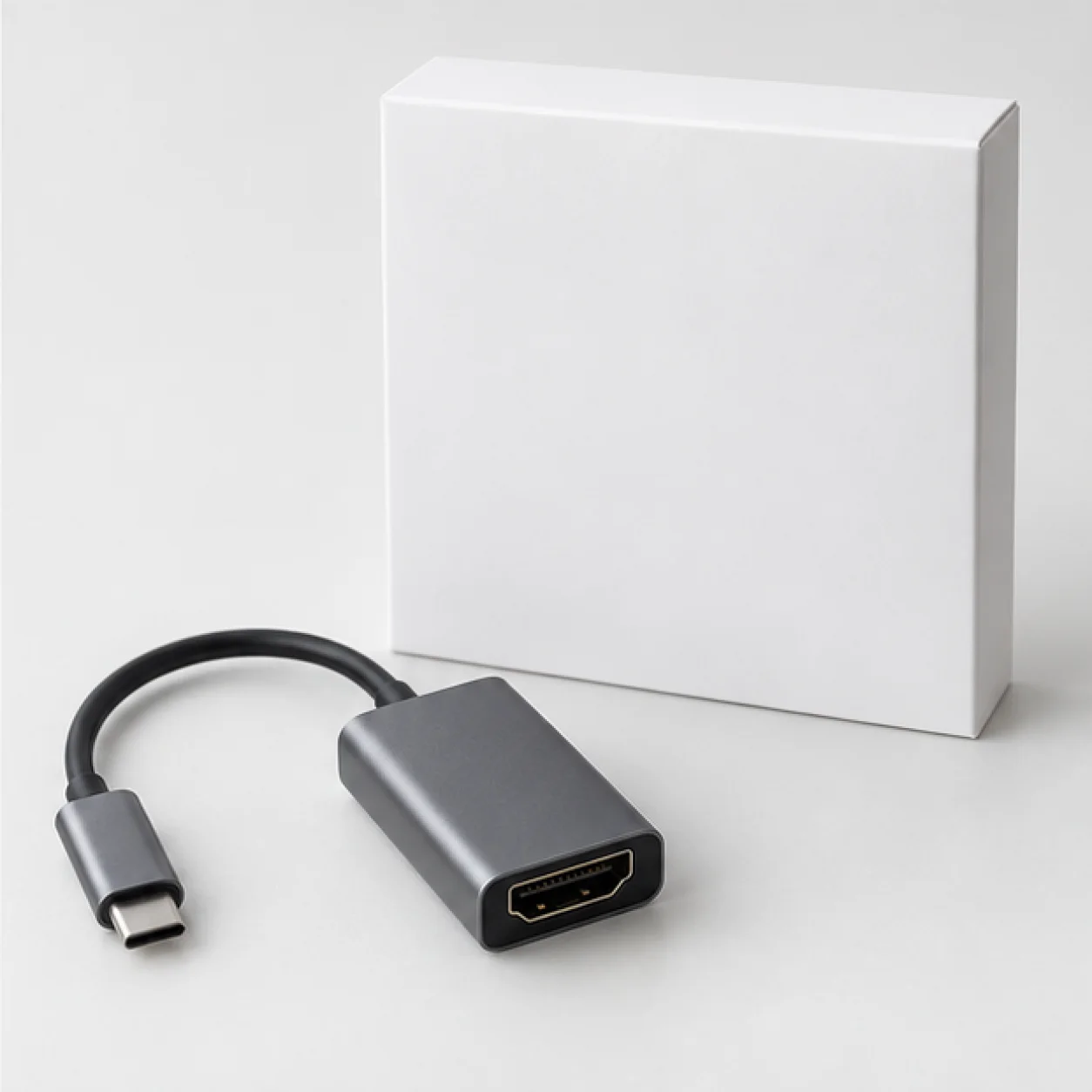 USB-C HDMI Display Adapter — package contents