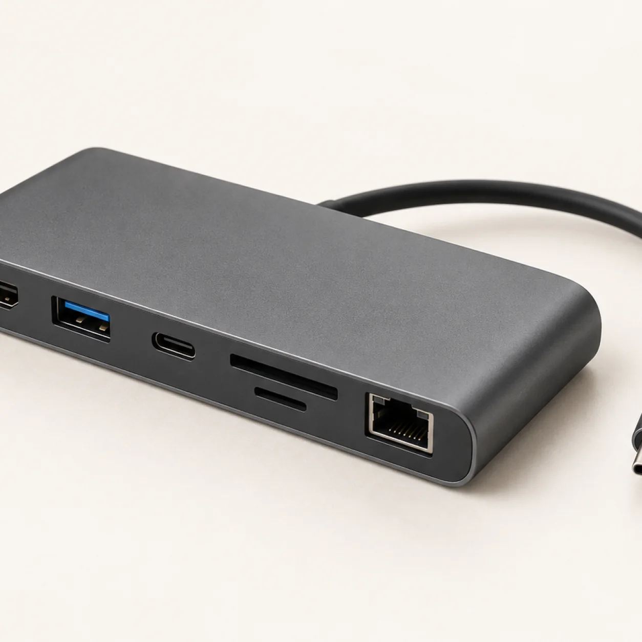 USB-C Multiport Hub — detail view